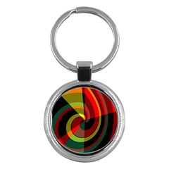 Spiral Key Chain (round)