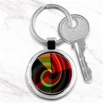 Spiral Key Chain (Round) Front