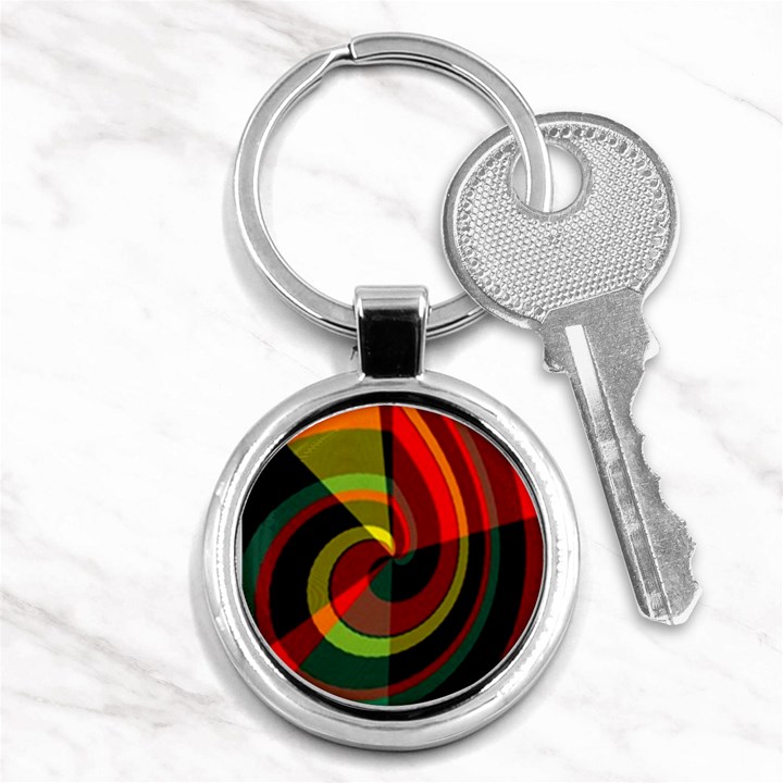 Spiral Key Chain (Round)