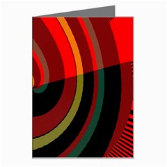 Spiral Greeting Card by LalyLauraFLM