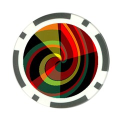 Spiral Poker Chip Card Guard by LalyLauraFLM