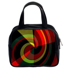 Spiral Classic Handbag (two Sides)