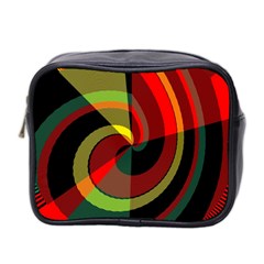 Spiral Mini Toiletries Bag (two Sides) by LalyLauraFLM