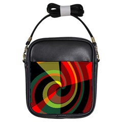 Spiral Girls Sling Bag by LalyLauraFLM