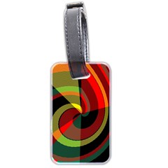 Spiral Luggage Tag (two Sides)