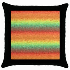 Gradient Chaos Throw Pillow Case (black) by LalyLauraFLM