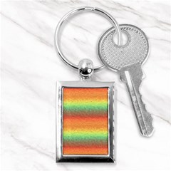 Gradient Chaos Key Chain (rectangle)