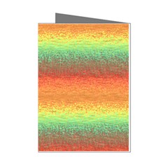 Gradient Chaos Mini Greeting Cards (pkg Of 8) by LalyLauraFLM