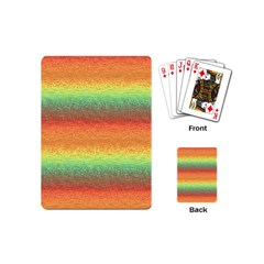 Gradient Chaos Playing Cards (mini) by LalyLauraFLM