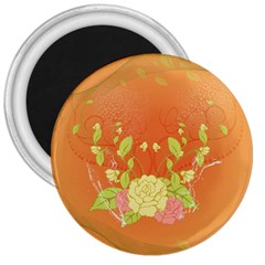 Beautiful Flowers In Soft Colors 3  Magnets