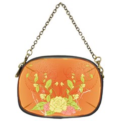 Beautiful Flowers In Soft Colors Chain Purses (one Side)  by FantasyWorld7