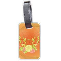 Beautiful Flowers In Soft Colors Luggage Tags (one Side) 