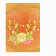 Beautiful Flowers In Soft Colors Large Garden Flag (two Sides)