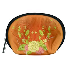 Beautiful Flowers In Soft Colors Accessory Pouches (medium) 