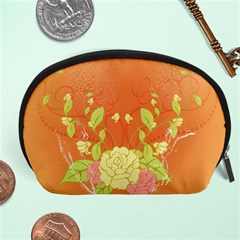 Beautiful Flowers In Soft Colors Accessory Pouches (large) 