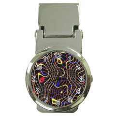 Ribbon Chaos 2 Black  Money Clip Watches by ImpressiveMoments