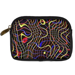 Ribbon Chaos 2 Black  Digital Camera Cases by ImpressiveMoments