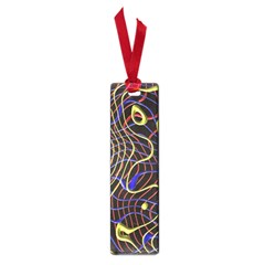 Ribbon Chaos 2 Black  Small Book Marks