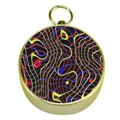 Ribbon Chaos 2 Black  Gold Compasses