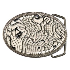 Ribbon Chaos 2  Belt Buckles