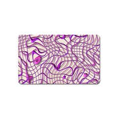 Ribbon Chaos 2 Lilac Magnet (Name Card)