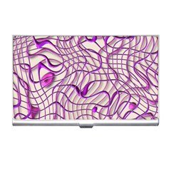 Ribbon Chaos 2 Lilac Business Card Holders