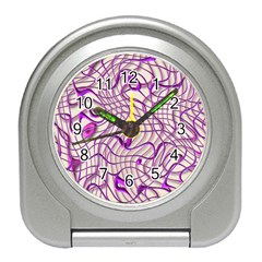 Ribbon Chaos 2 Lilac Travel Alarm Clocks