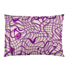 Ribbon Chaos 2 Lilac Pillow Cases