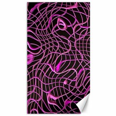 Ribbon Chaos 2 Pink Canvas 40  X 72  