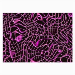 Ribbon Chaos 2 Pink Large Glasses Cloth (2-side)