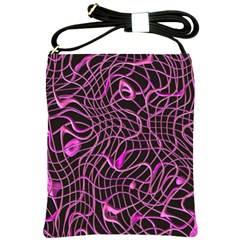 Ribbon Chaos 2 Pink Shoulder Sling Bags