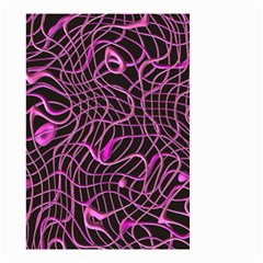 Ribbon Chaos 2 Pink Small Garden Flag (two Sides)