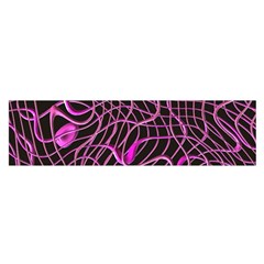 Ribbon Chaos 2 Pink Satin Scarf (oblong) by ImpressiveMoments