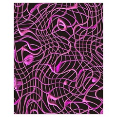 Ribbon Chaos 2 Pink Drawstring Bag (small)