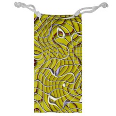 Ribbon Chaos 2 Yellow Jewelry Bags