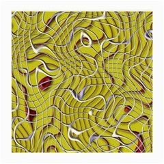 Ribbon Chaos 2 Yellow Medium Glasses Cloth (2-side)