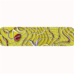 Ribbon Chaos 2 Yellow Large Bar Mats