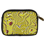 Ribbon Chaos 2 Yellow Digital Camera Cases Back