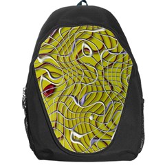 Ribbon Chaos 2 Yellow Backpack Bag