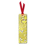 Ribbon Chaos 2 Yellow Small Book Marks Front