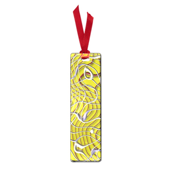 Ribbon Chaos 2 Yellow Small Book Marks