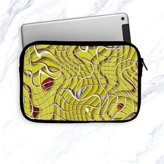 Ribbon Chaos 2 Yellow Apple Ipad Mini Zipper Cases