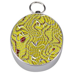 Ribbon Chaos 2 Yellow Silver Compasses