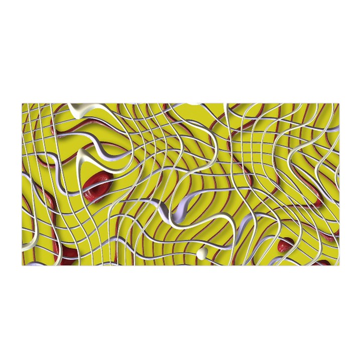 Ribbon Chaos 2 Yellow Satin Wrap