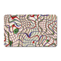 Ribbon Chaos 2 Magnet (rectangular) by ImpressiveMoments