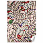 Ribbon Chaos 2 Canvas 12  x 18   11.88 x17.36  Canvas - 1