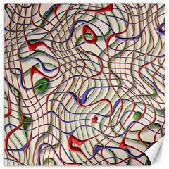 Ribbon Chaos 2 Canvas 16  X 16  