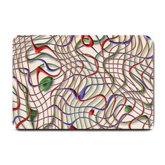 Ribbon Chaos 2 Small Doormat 