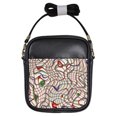 Ribbon Chaos 2 Girls Sling Bags