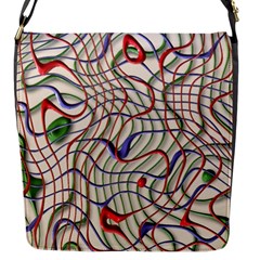 Ribbon Chaos 2 Flap Messenger Bag (s)